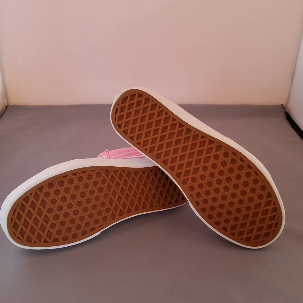 Vans hi-top unisex pink canvas sneakers - Picture 5 of 5